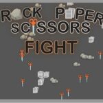 Ροκ Paper Scissors Fight