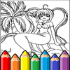 Σελίδες ζωγραφικής Anime Princess